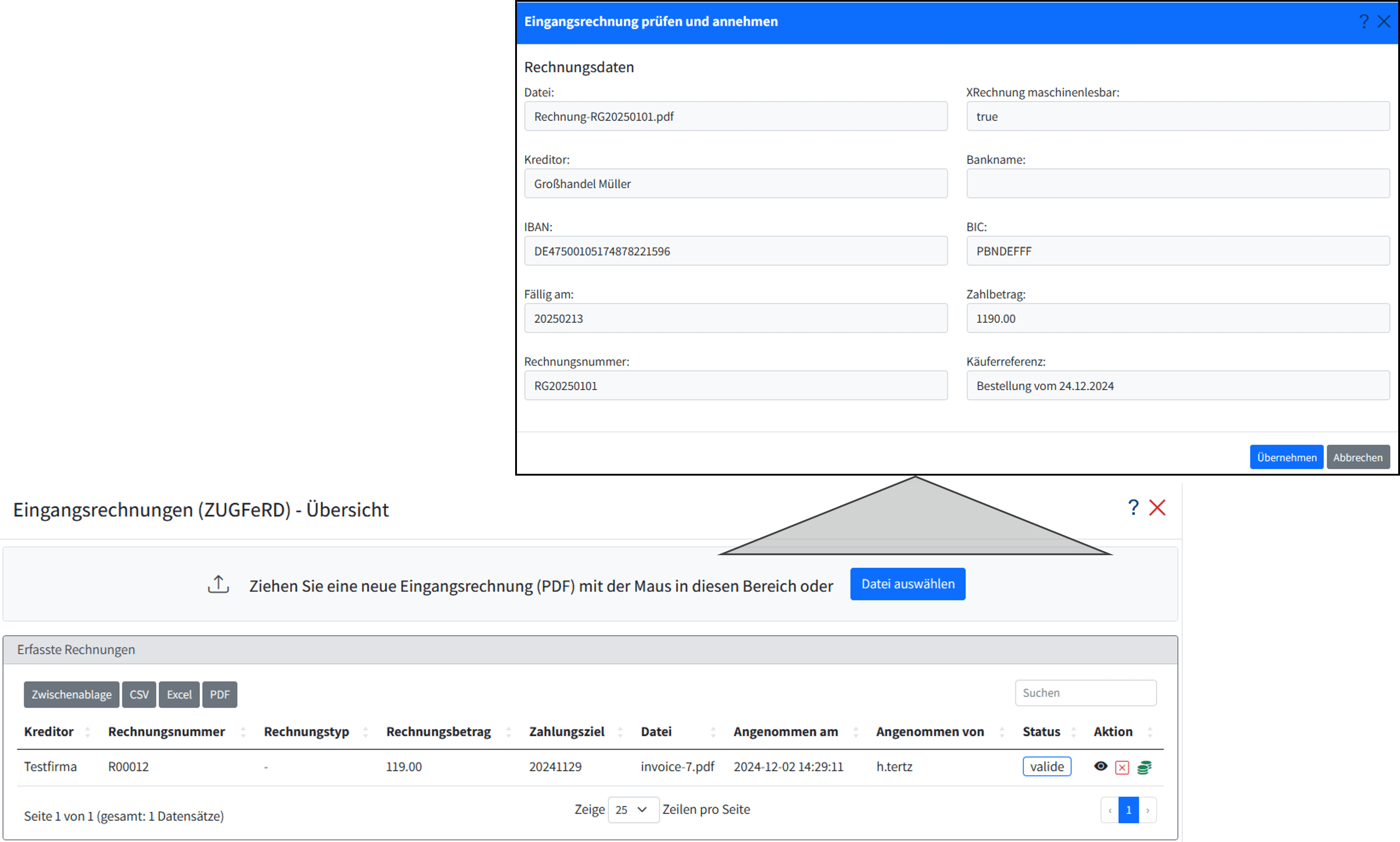 Elektronische Rechnungen mit dem EP Enterprise Portal