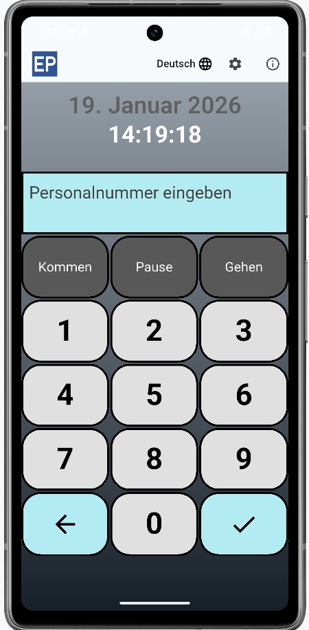 Projektzeiterfassung im EP Enterprise Portal