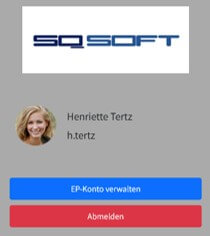 Mitarbeiterprofile im Dashboard des EP Enterprise Portal