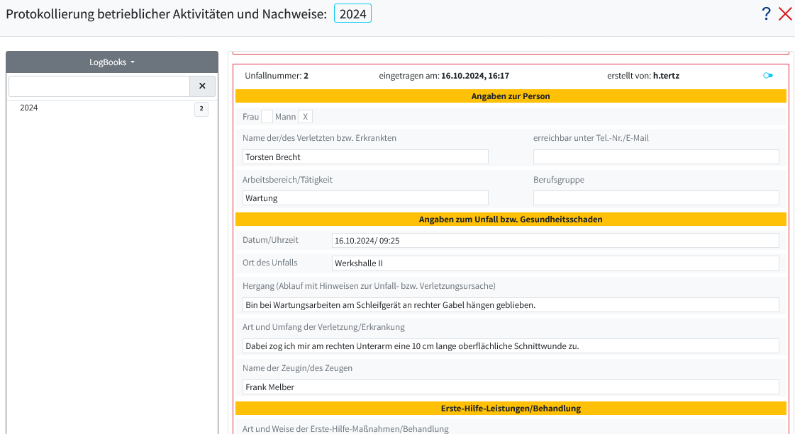Arbeitszeiterfassung im EP Enterprise Portal